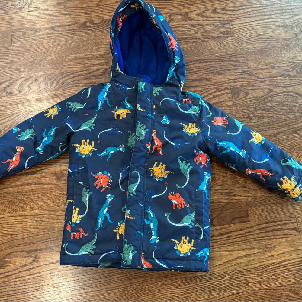 Toddler Boys Print 3 In 1 Jacket. 5T